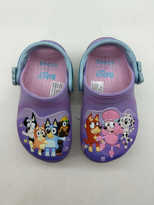Bluey - Pink Multi Crocs
