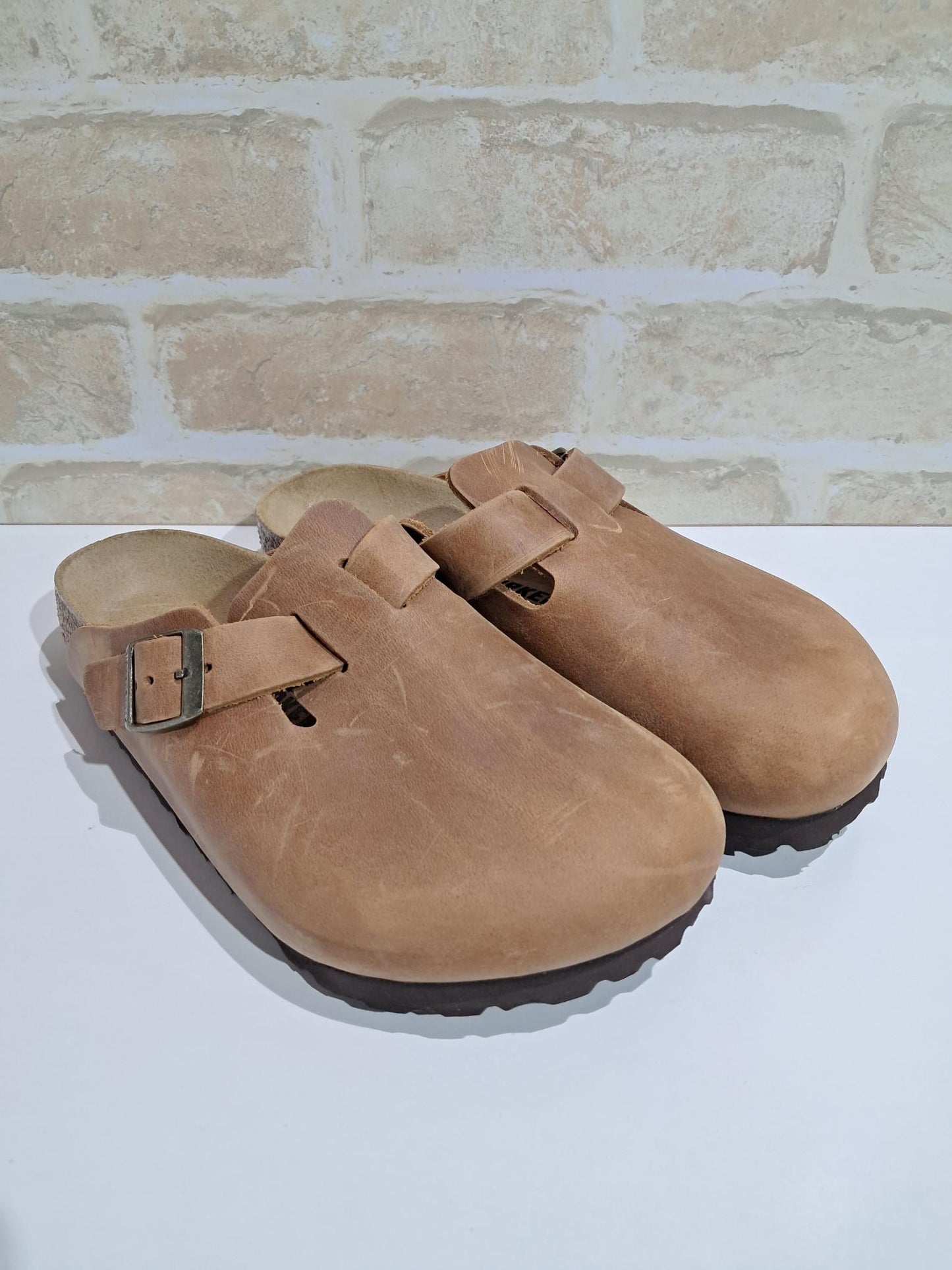 Boston Cognac Oiled Leather Regular