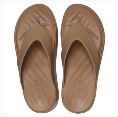 Latte Getaway Platform Thong - Adults