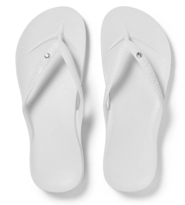 White Crystal Thong - Archies