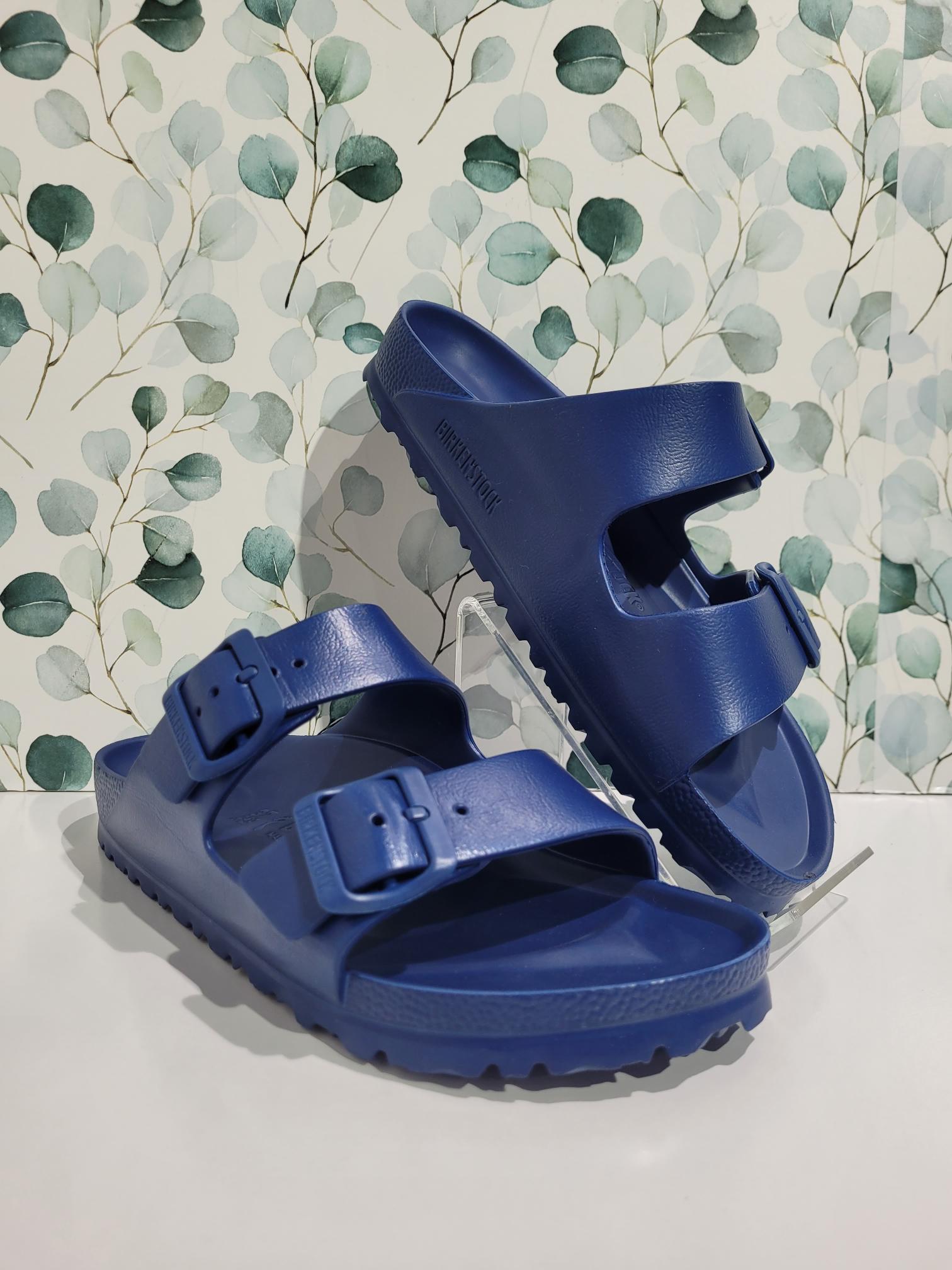 Arizona EVA Narrow Navy by Birkenstock Boardwalk Boutique Au