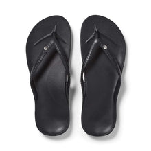 Load image into Gallery viewer, Black Crystal Thong - Archies