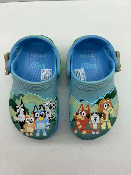 Bluey - Blue Multi Crocs