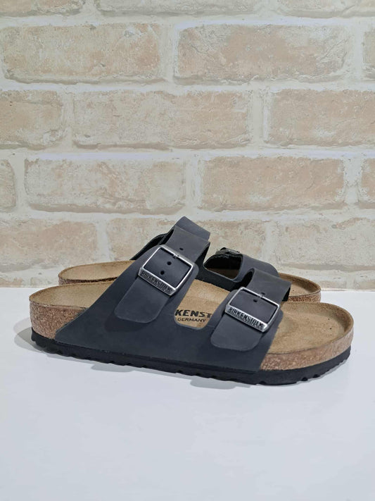 Arizona Black Oiled Leather Regular