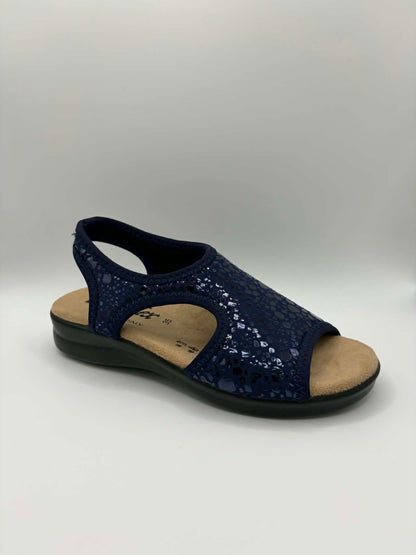 Tuscany Navy Leopard