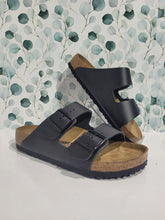 Load image into Gallery viewer, Arizona Black Leather By Birkenstock
