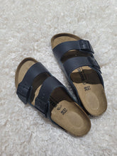 Load image into Gallery viewer, Arizona Black Birko SFB Narrow by Birkenstock
