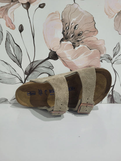 Arizona Taupe Suede SFB Regular