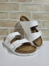 Load image into Gallery viewer, Arizona White Leather By Birkenstock
