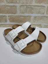 Load image into Gallery viewer, Arizona White Leather By Birkenstock
