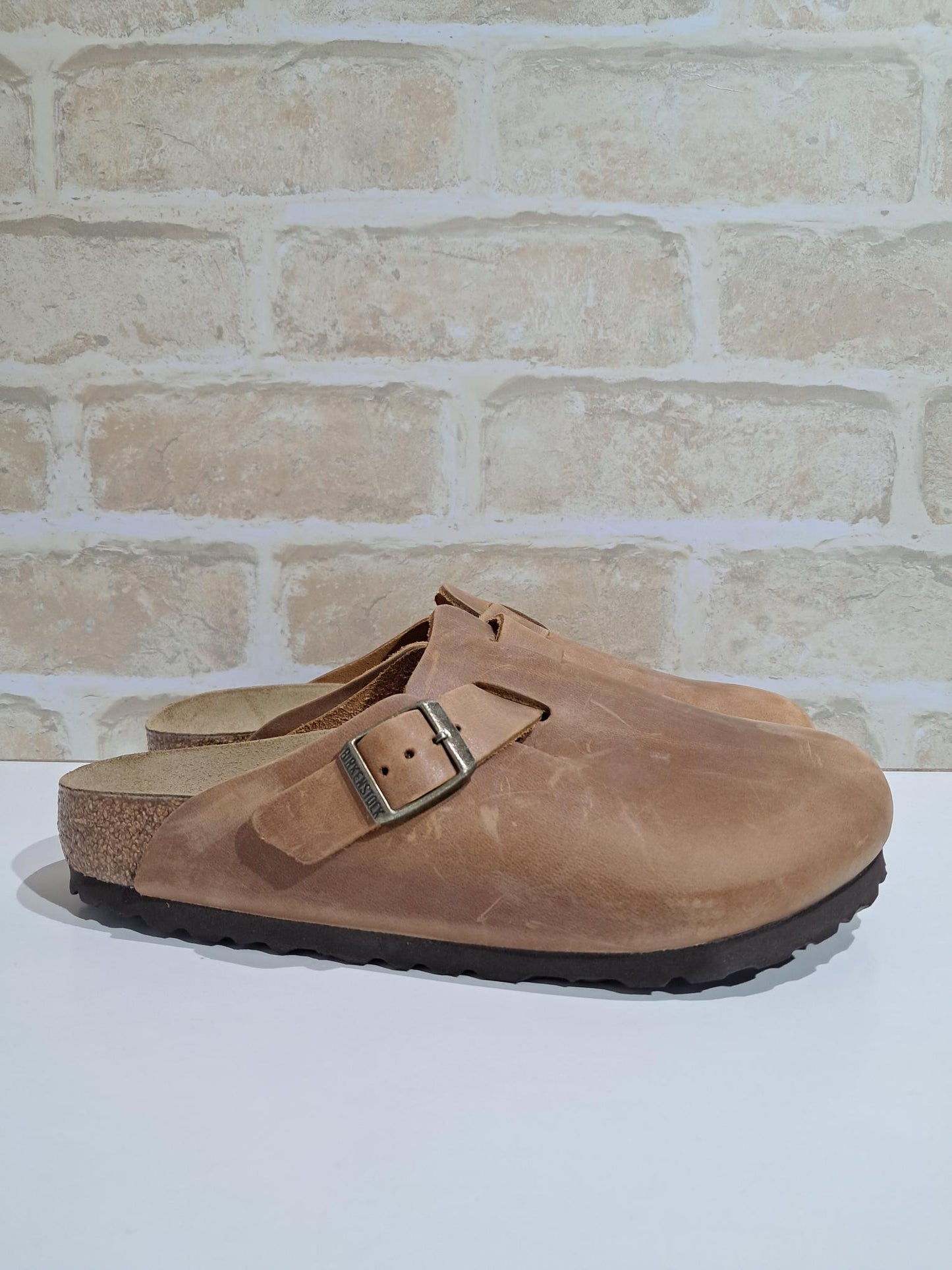 Boston Cognac Oiled Leather Regular