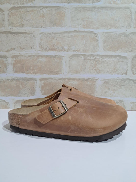 Boston Cognac Oiled Leather Regular