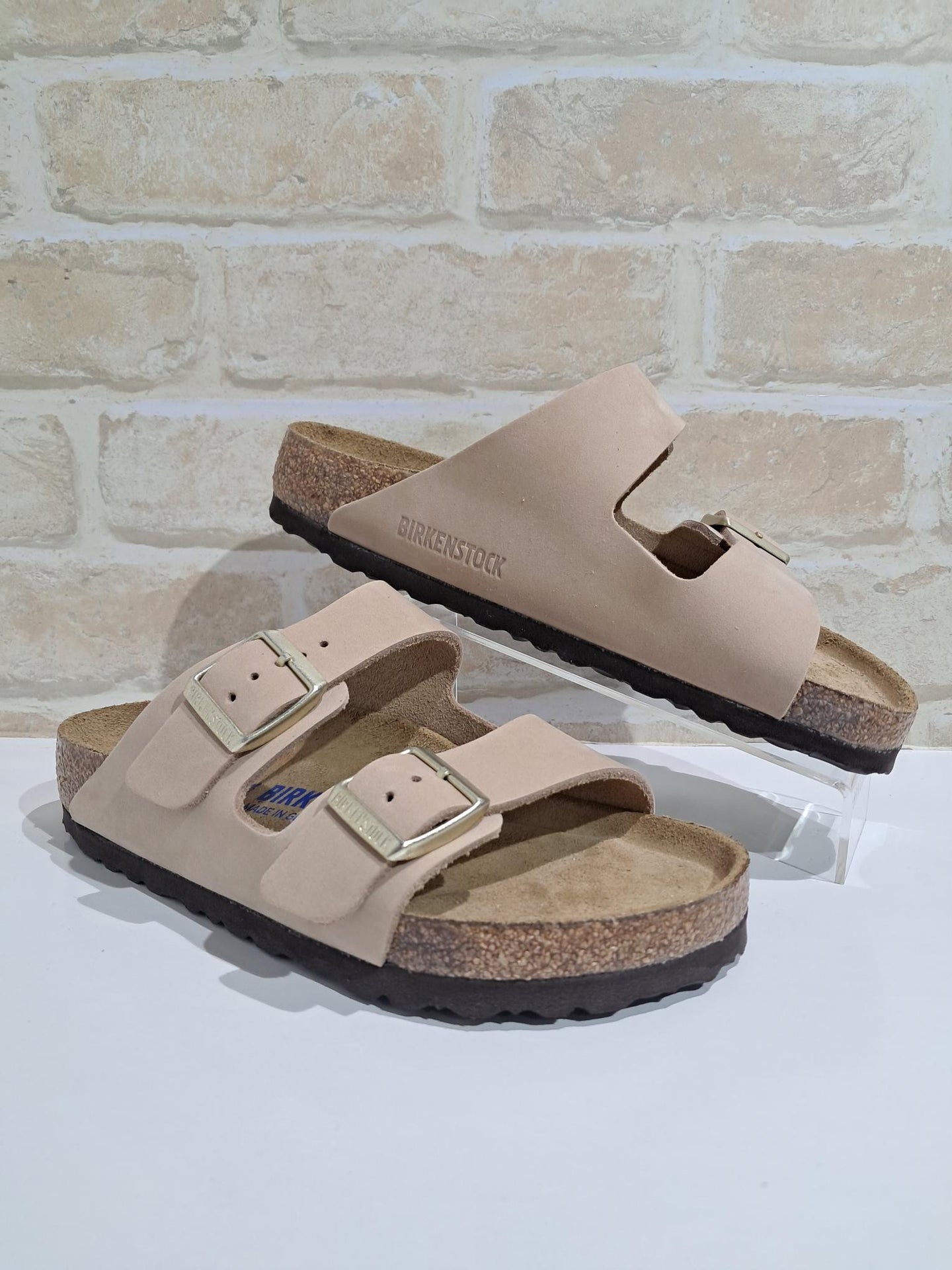 Arizona SFB Sandcastle Nubuck Leather by Birkenstock