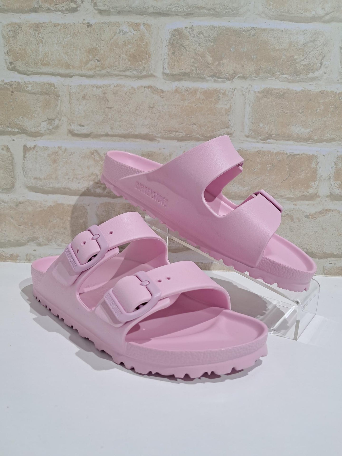Arizona EVA Narrow Fondant Pink by Birkenstock