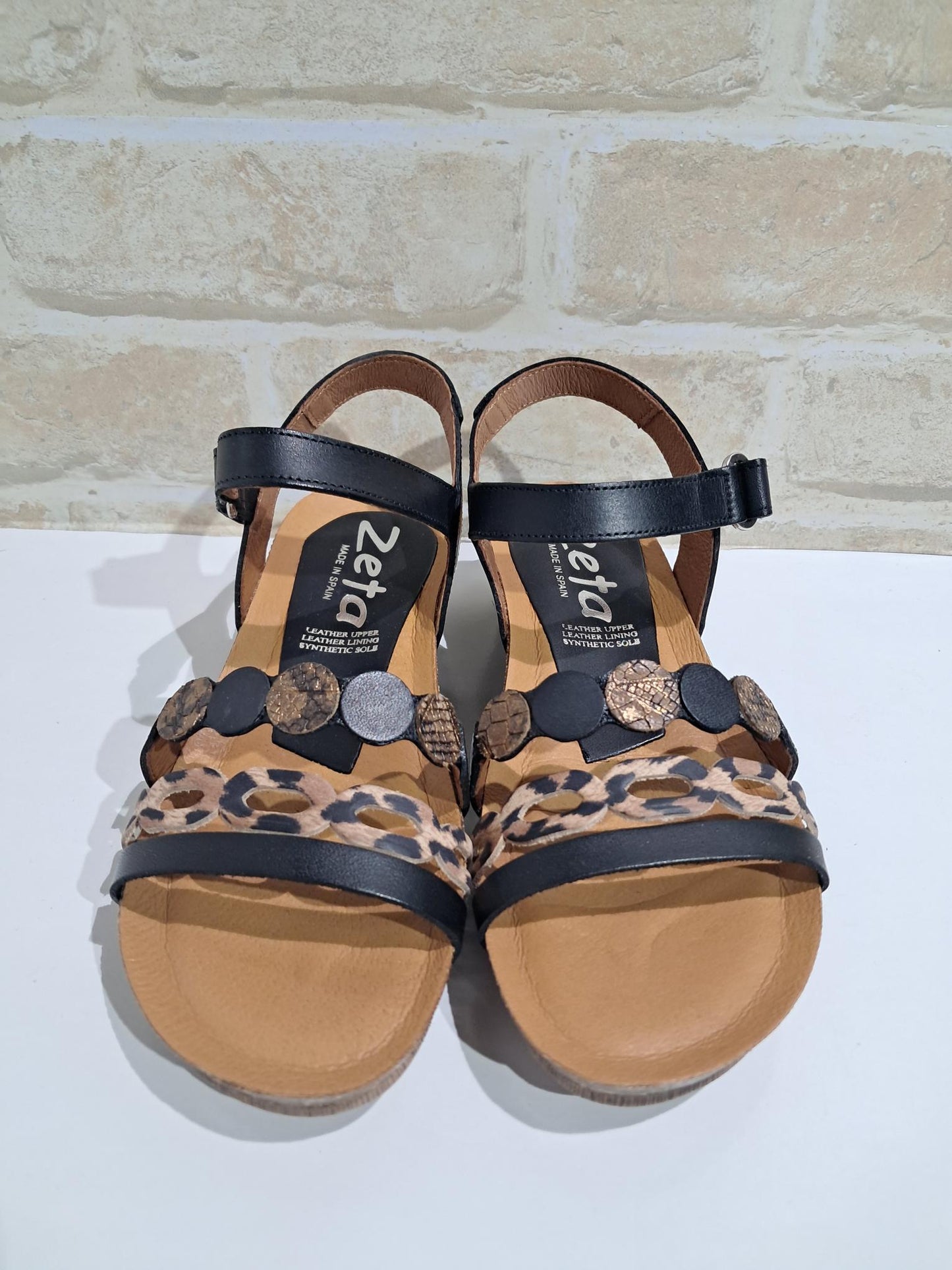 Idalia Negro/Leopard/Bruciato