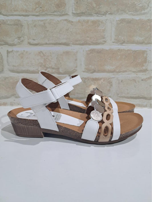 Idalia Blanco/Beig/Champagne