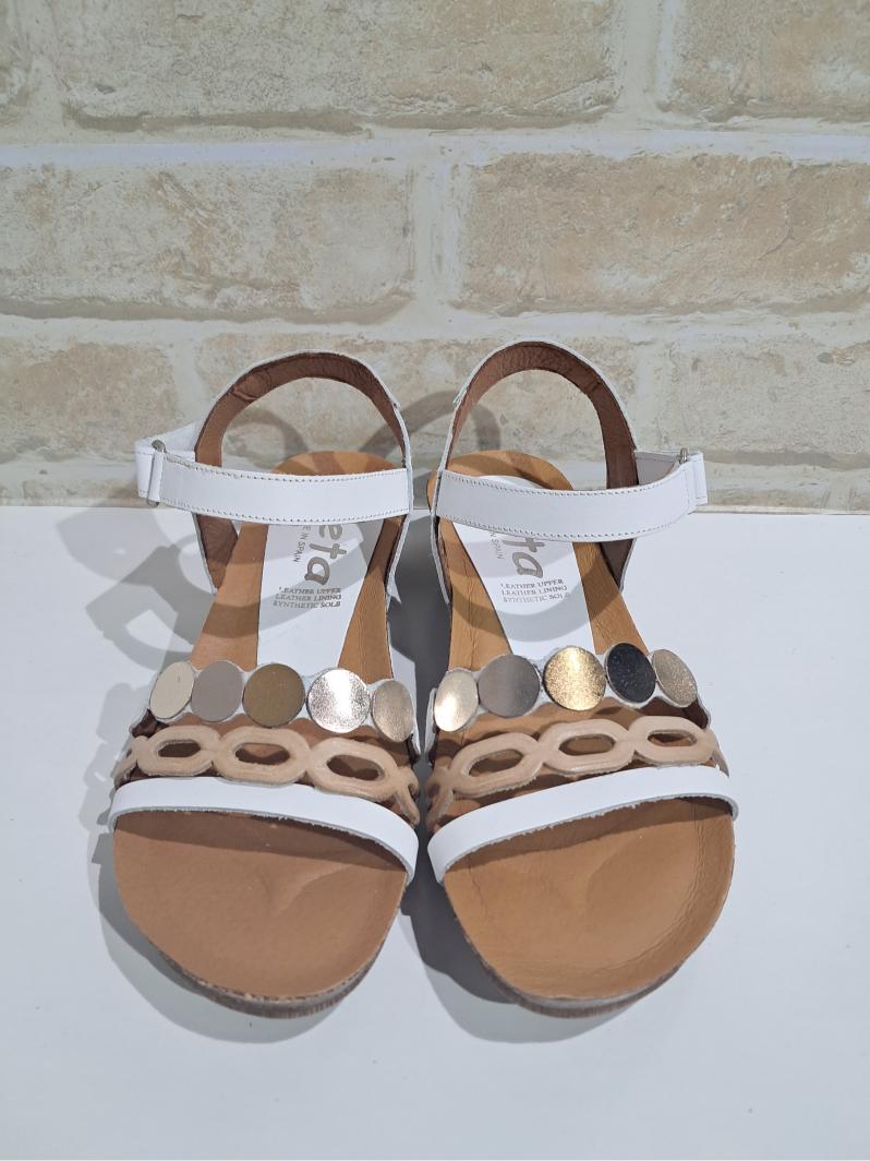 Idalia Blanco/Beig/Champagne