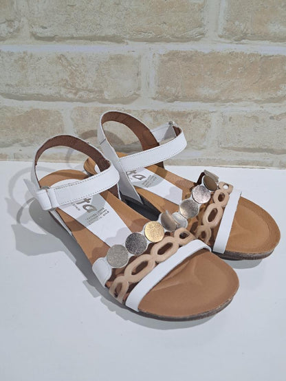 Idalia Blanco/Beig/Champagne