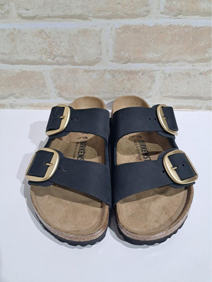 Arizona Big Buckle Black Nubuck Regular