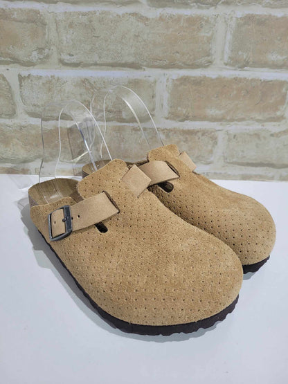 Boston New Beige Suede Regular