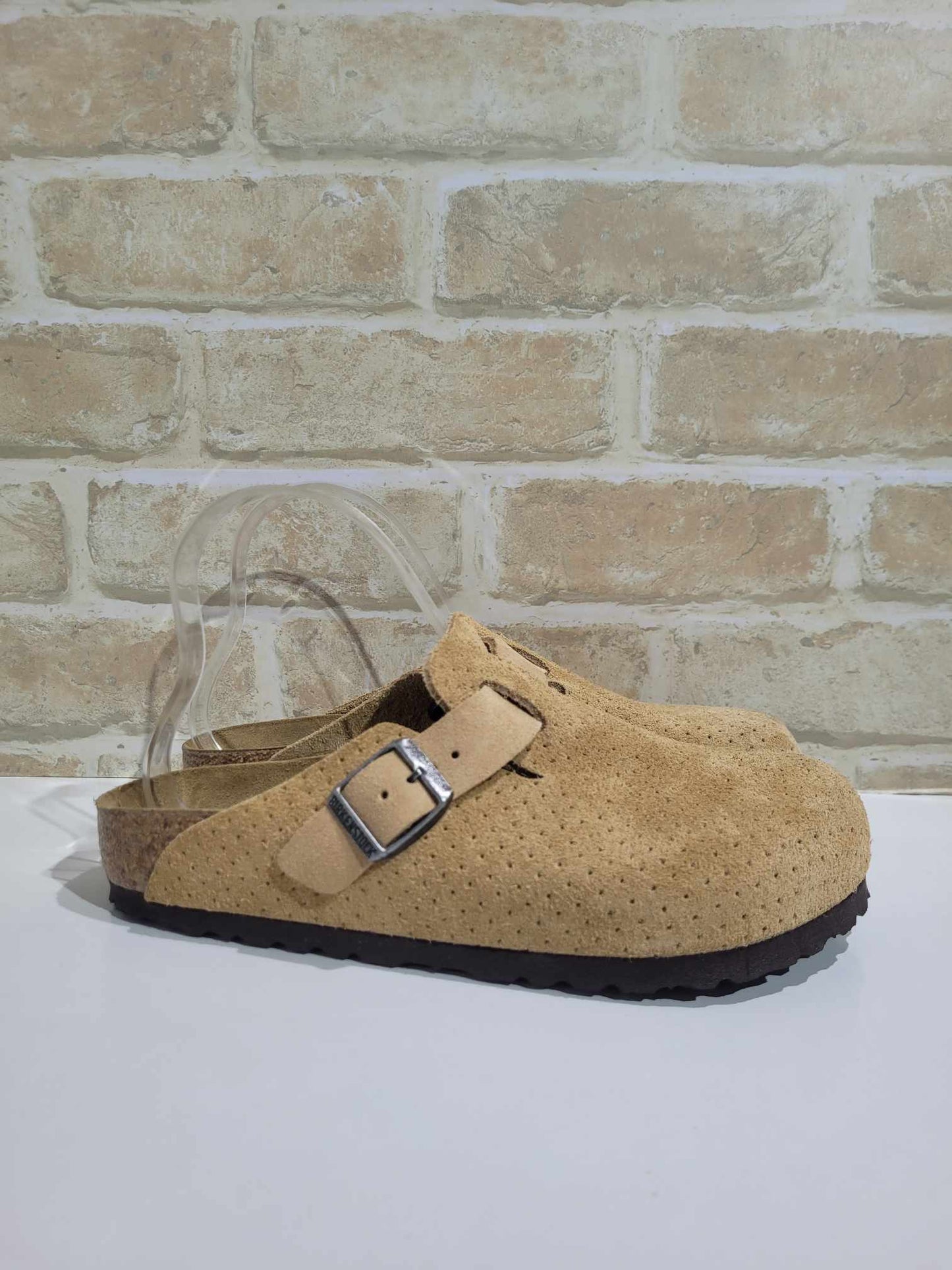 Boston New Beige Suede Regular