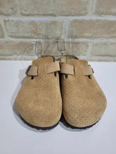 Load image into Gallery viewer, Boston New Beige Suede Regular by Birkenstock
