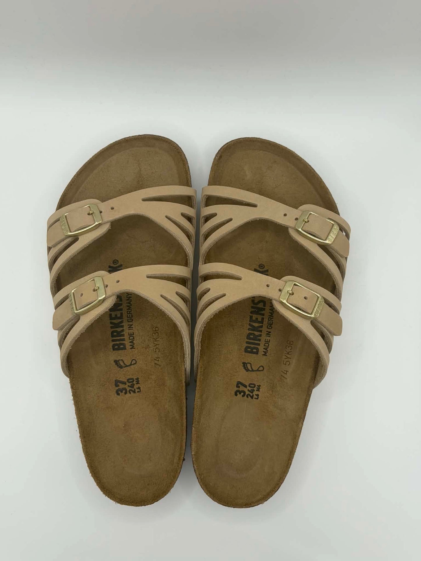 Granada Sandcastle Nubuck Leather Regular