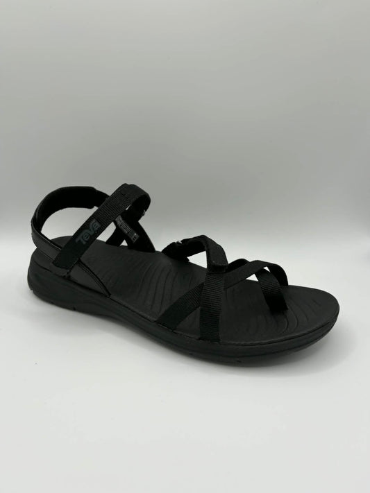Tirra Traveller Sling Back Black