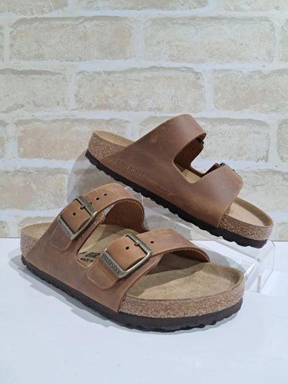 Arizona Cognac Oiled Leather Regular