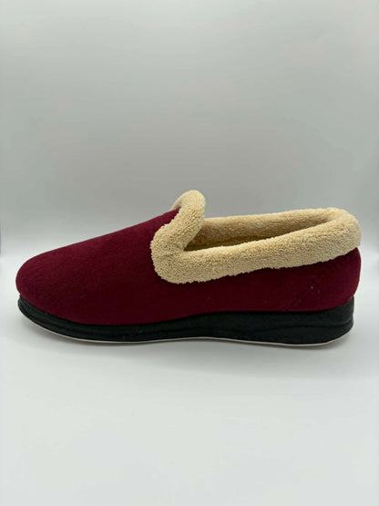 Emille Burgundy Slipper