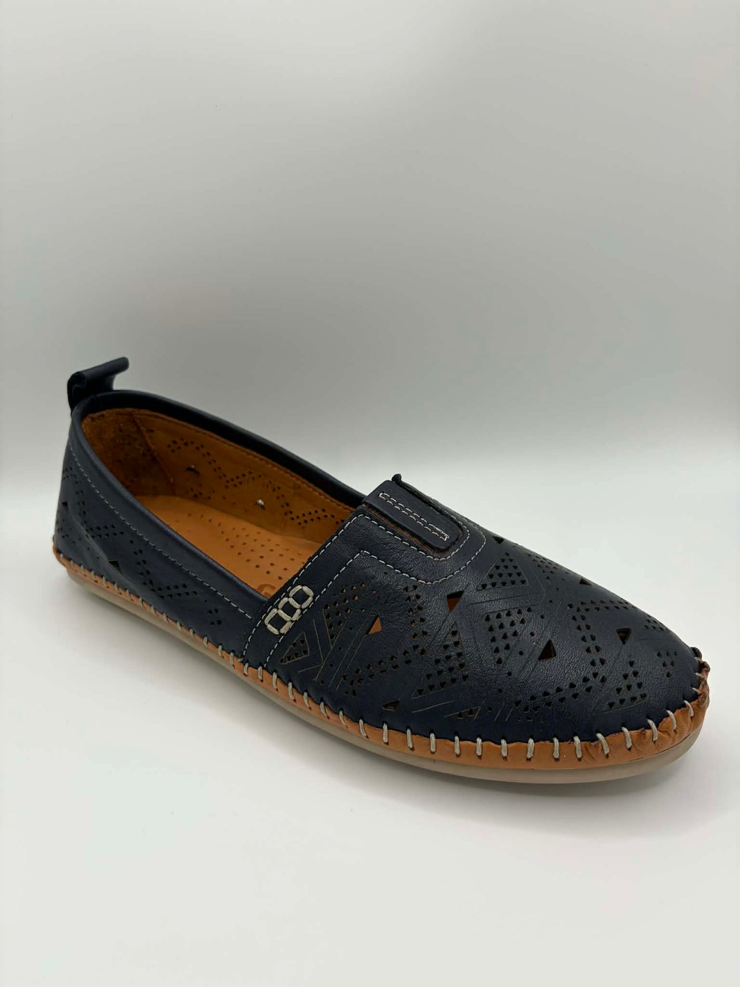 Candy Navy/Tan