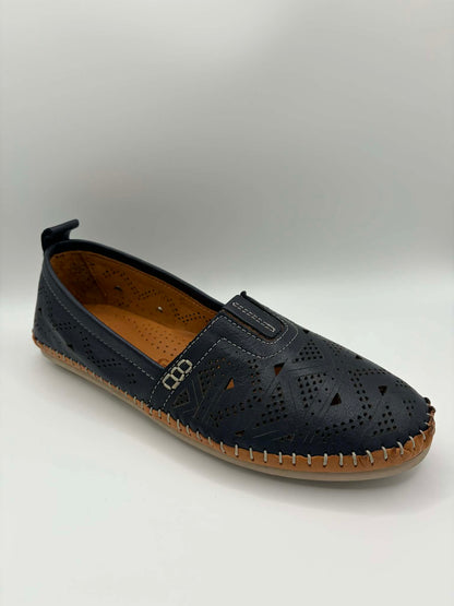 Candy Navy/Tan