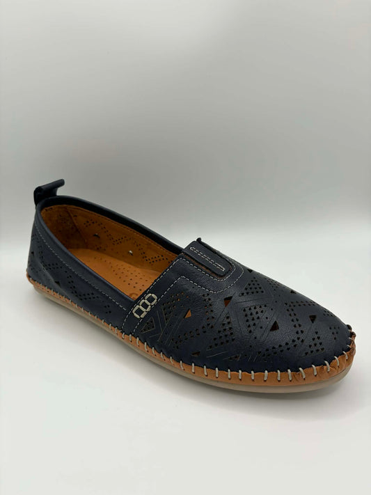Candy Navy/Tan