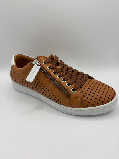 Temple Cognac/White