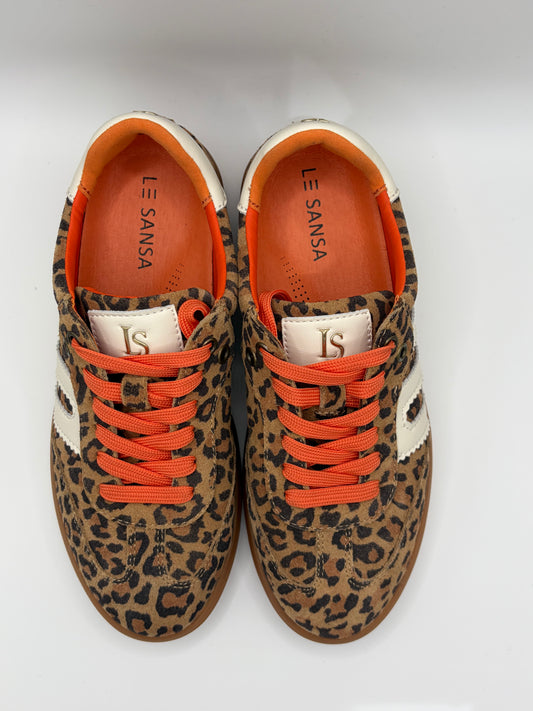 Juno Leopard Print/Orange
