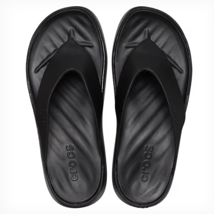 Black Getaway Platform Thong - Adults