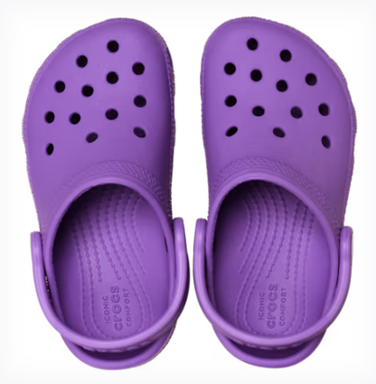 Purple Classic Clog - Toddler