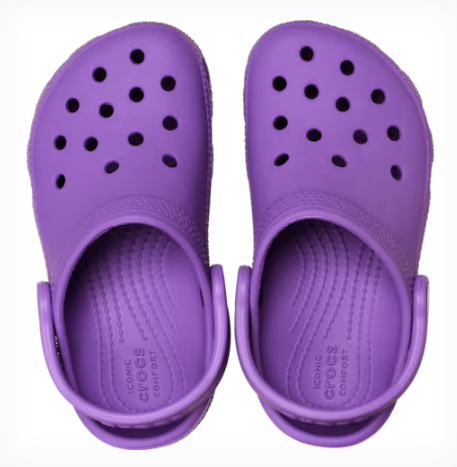 Purple Classic Clog - Toddler
