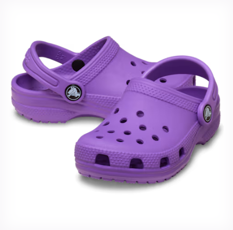 Purple Classic Clog - Toddler