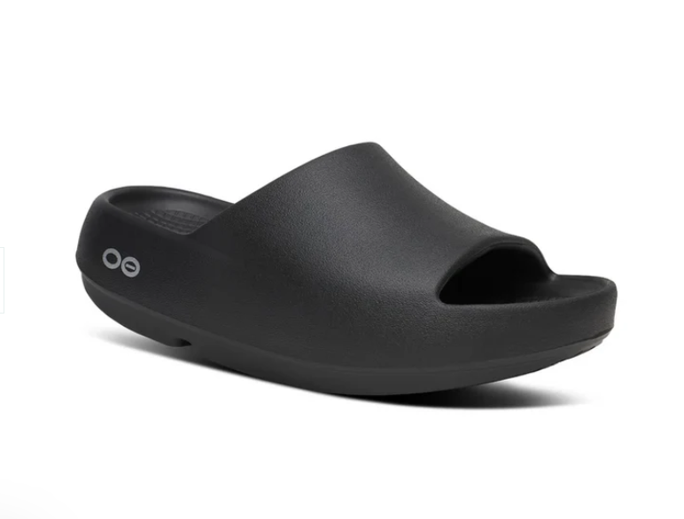 Oofos Ooahh Plus Slide - Black