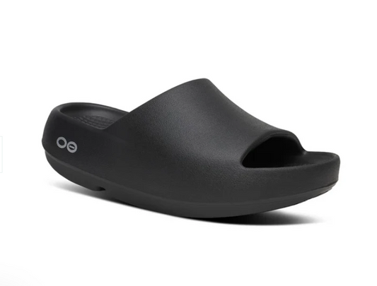 Oofos Ooahh Plus Slide - Black