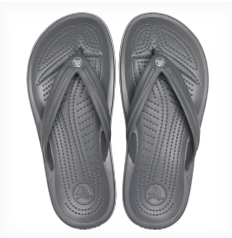 Slate Grey Croc Band Thong