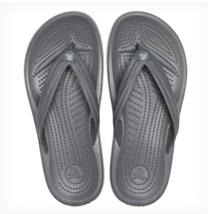 Slate Grey Croc Band Thong