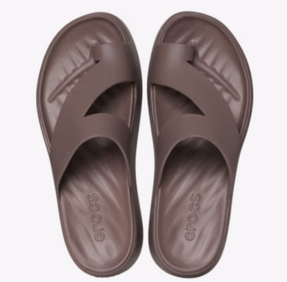 Truffle Getaway Toe Loop Slide - Adult