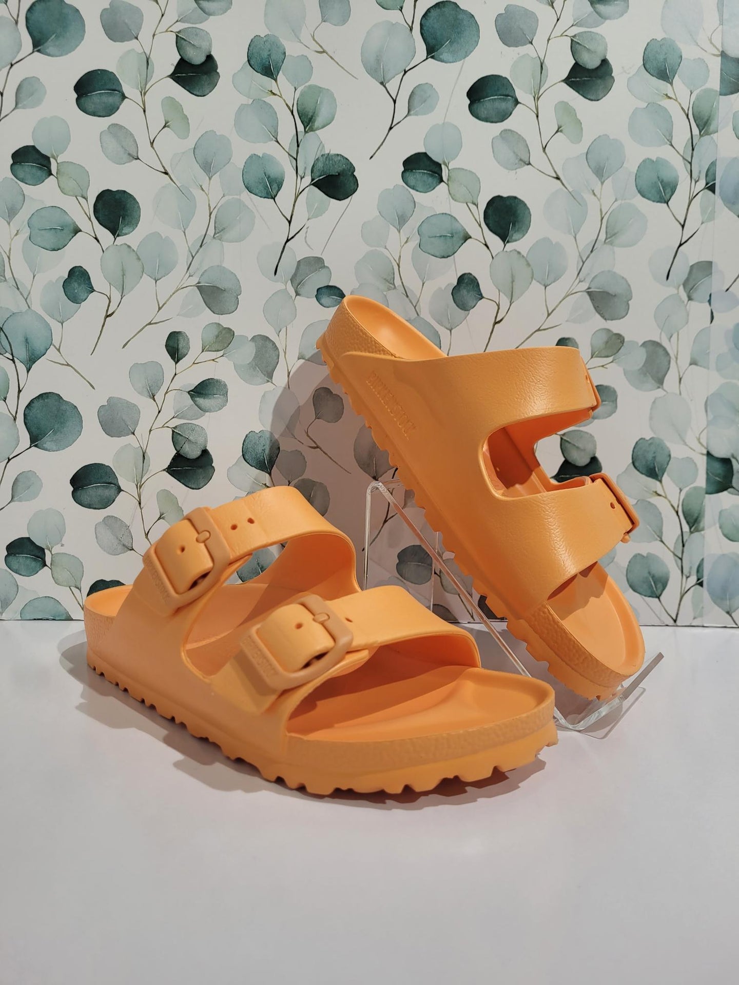 Arizona EVA Narrow Papaya by Birkenstock