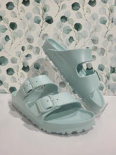 Load image into Gallery viewer, Arizona EVA Surf Green Narrow by Birkenstock
