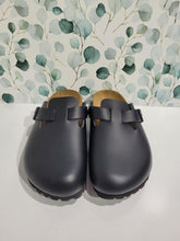 Load image into Gallery viewer, Boston Black Leather Narrow by Birkenstock
