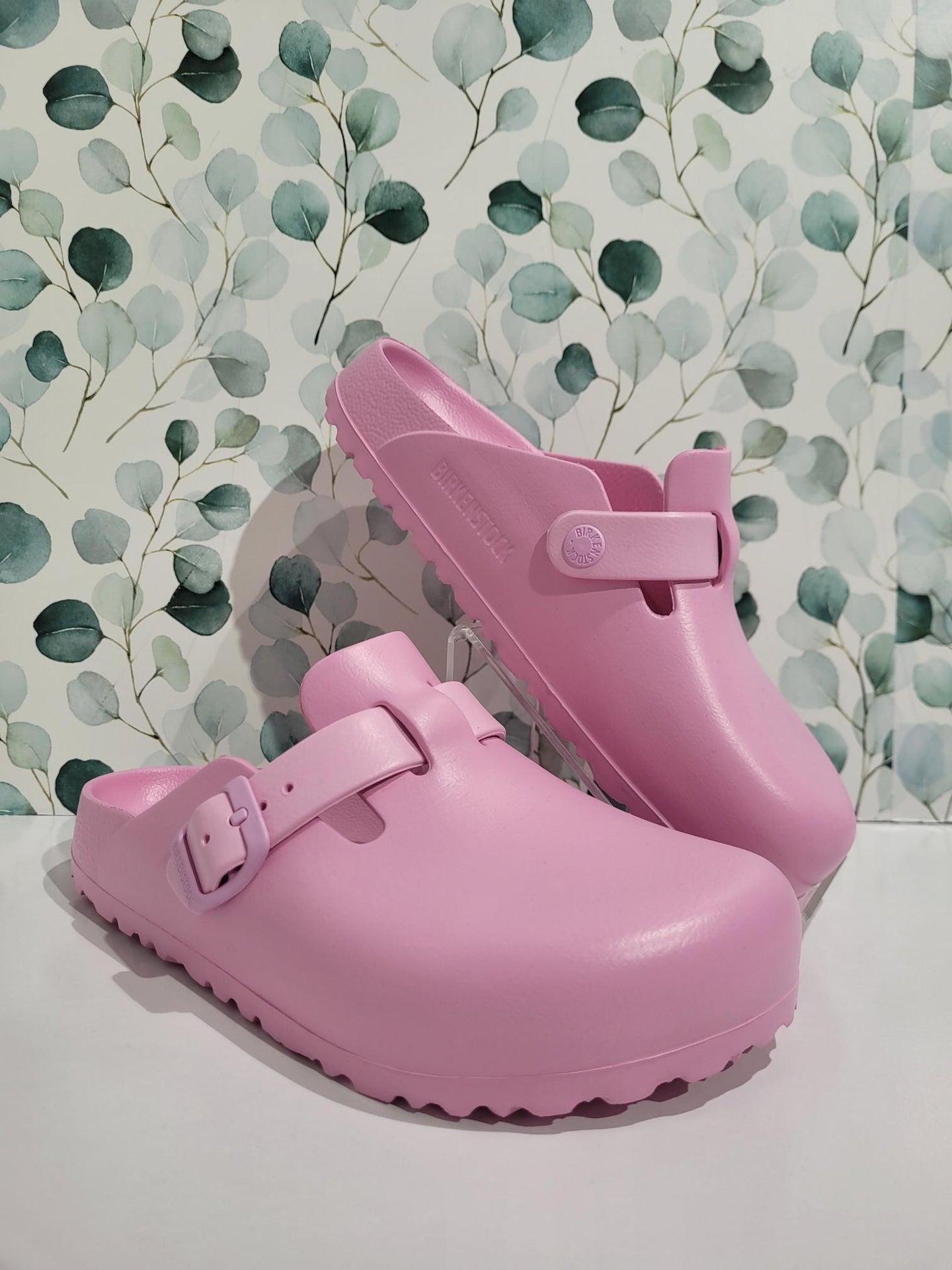 Boston EVA Fondant Pink Narrow by Birkenstock