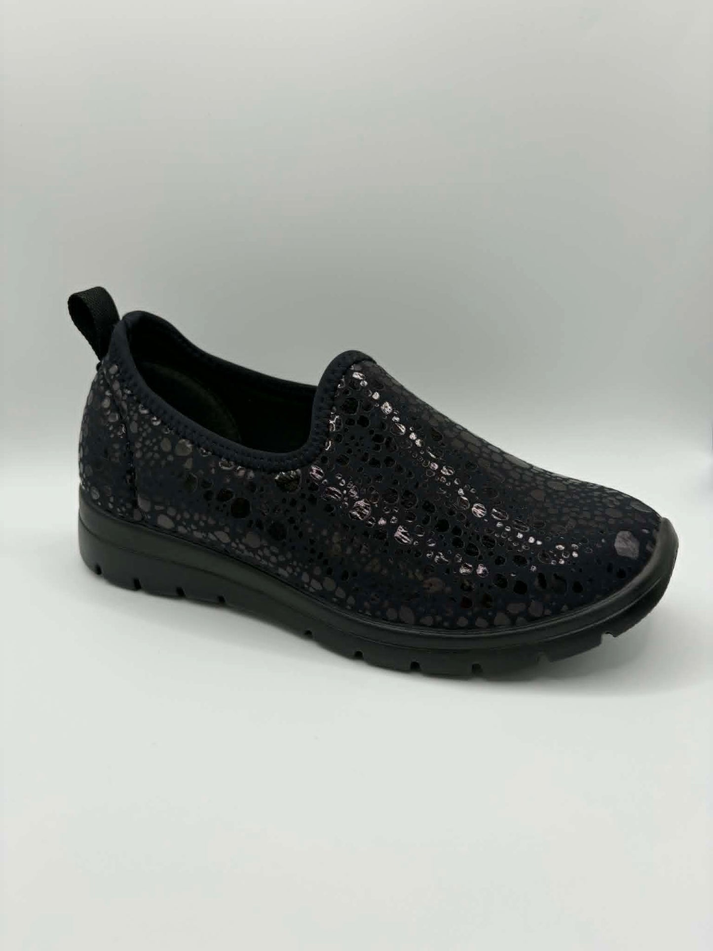Florence Black Leopard