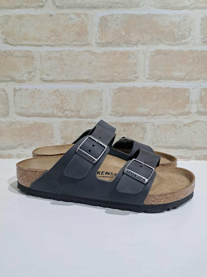 Arizona Black Oiled Leather Regular